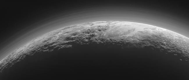 A stunning shot of Pluto