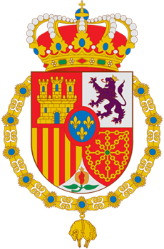 Coat of arms of King Philip IV of Spain