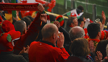 Welsh rugby fans