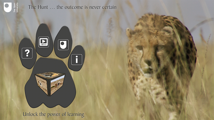 OU Hunt app main menu