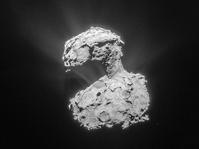 Oxygen found on comet 67P by the ESA's Rosetta spacecraft