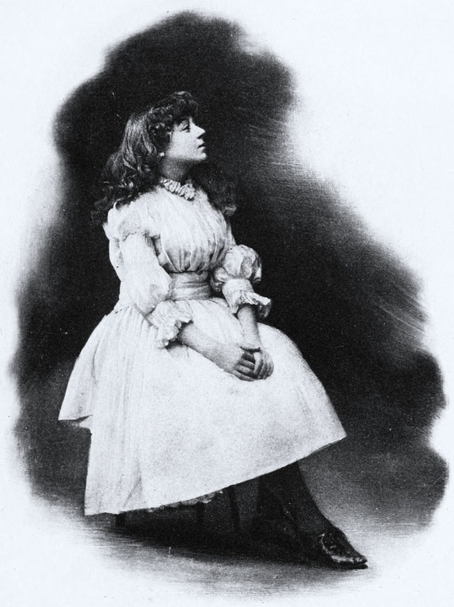 Isa Bowman as Alice In Wonderland