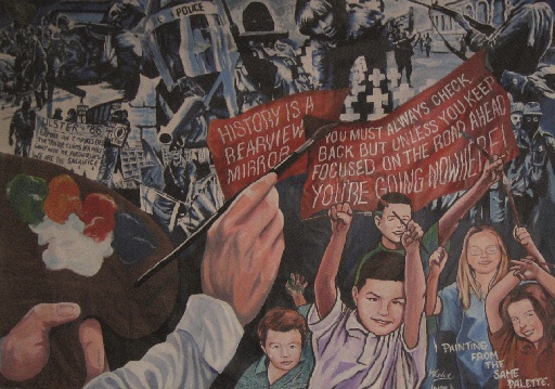 Painting from the same palette