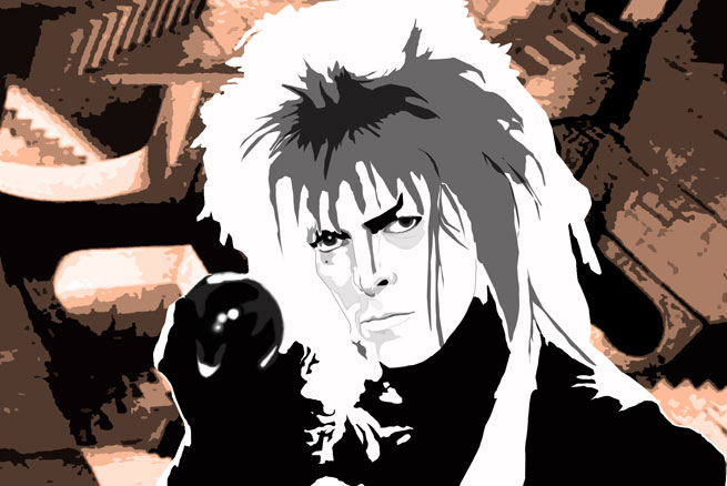 David Bowie as Jareth from Labyrinth