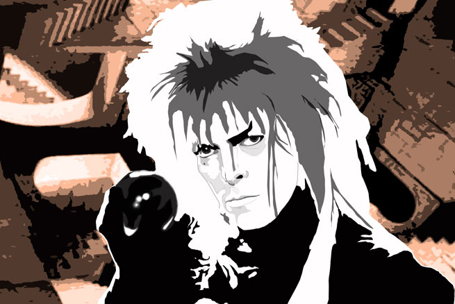 David Bowie as Jareth from Labyrinth
