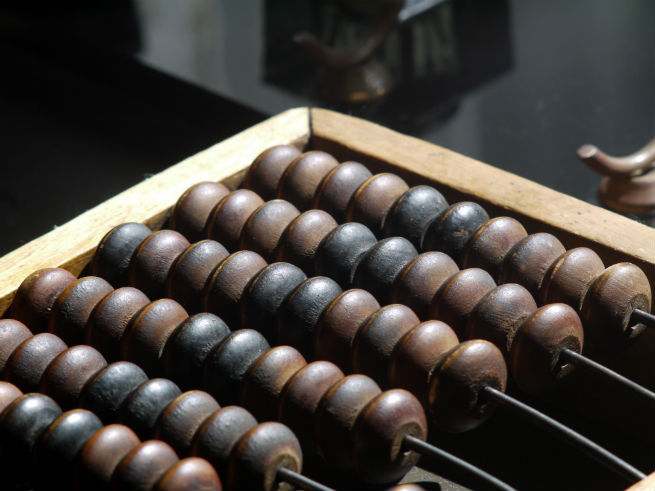 An abacus