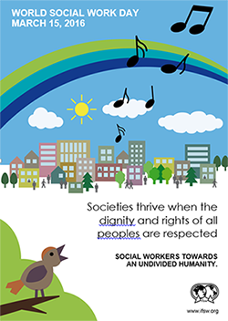 world social work day poster