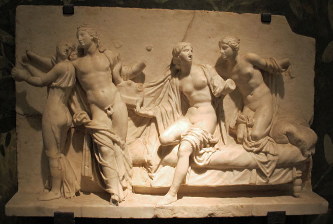 Alcibiades and courtesans 