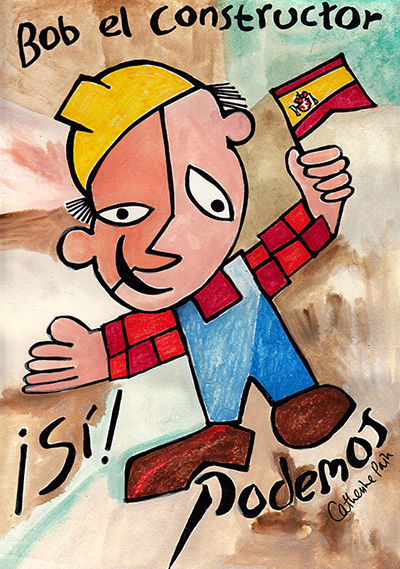 illustration for spain article - society matters