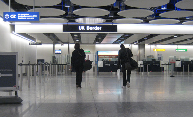 The UK Border at Heathrow