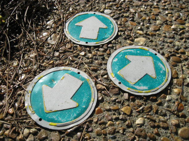 Arrows pointing in various directions