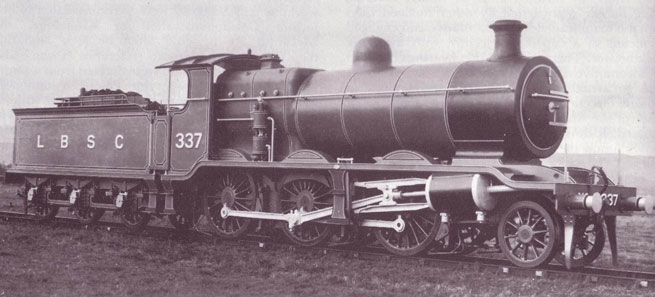 Official LB&SCR photograph of first K class locomotive
