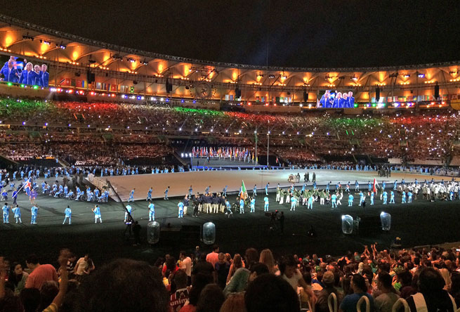 2016 Paralympic Opening Ceremony in Rio