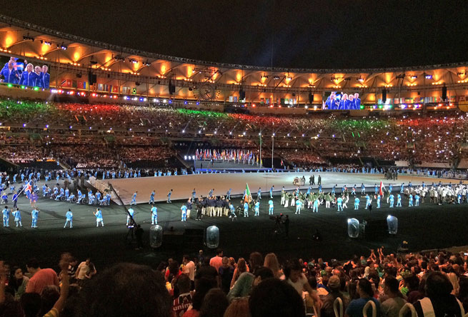 2016 Paralympic Opening Ceremony in Rio
