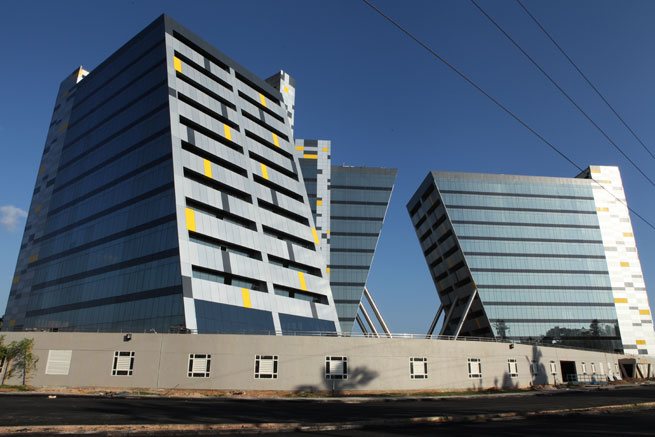 Technopark Phase III buildings in Thiruvananthapuram, Kerala, India