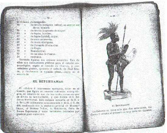 Picture of "El Negro" ("Negre de Banyoles", or "The Negro of Banyoles") published by Francesc Darder in a booklet for Barcelona Universal Exhibition at 1888.