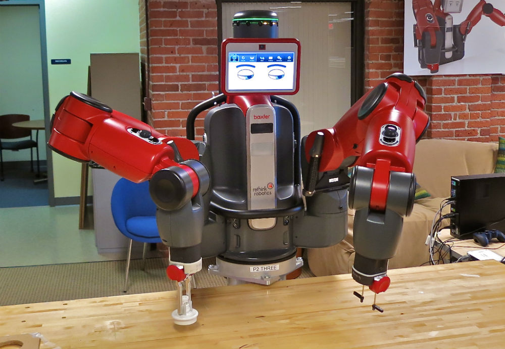 MIT's Baxter, a robot designed to manipulate objects