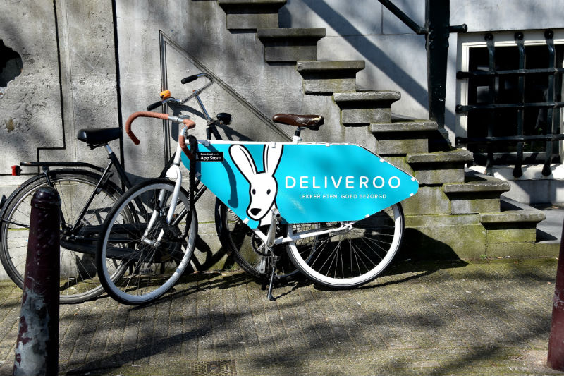 Deliveroo bike