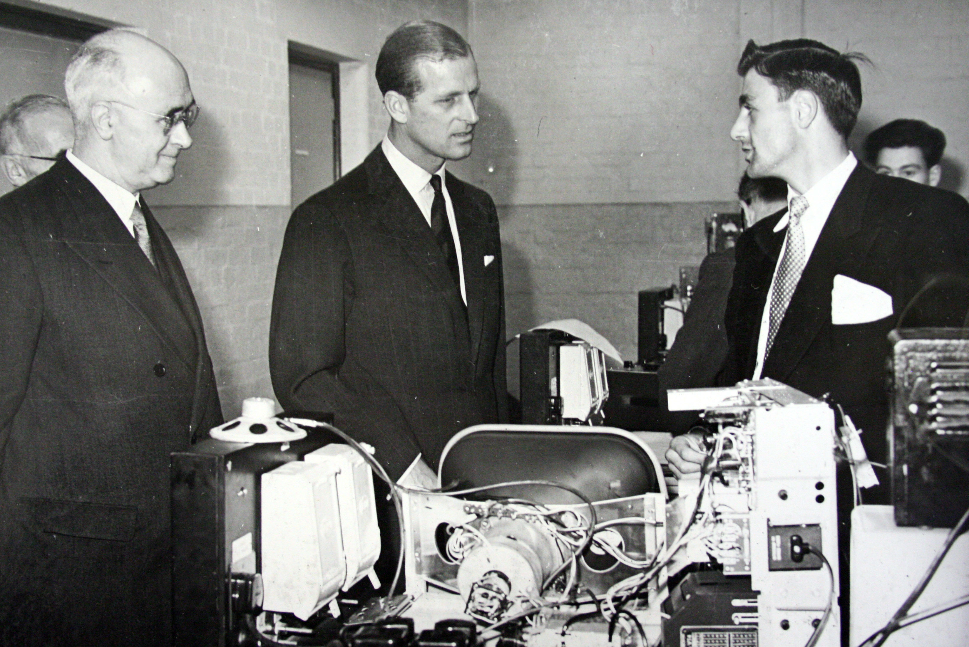 Prince Philip opens Mid Kent College, 1955