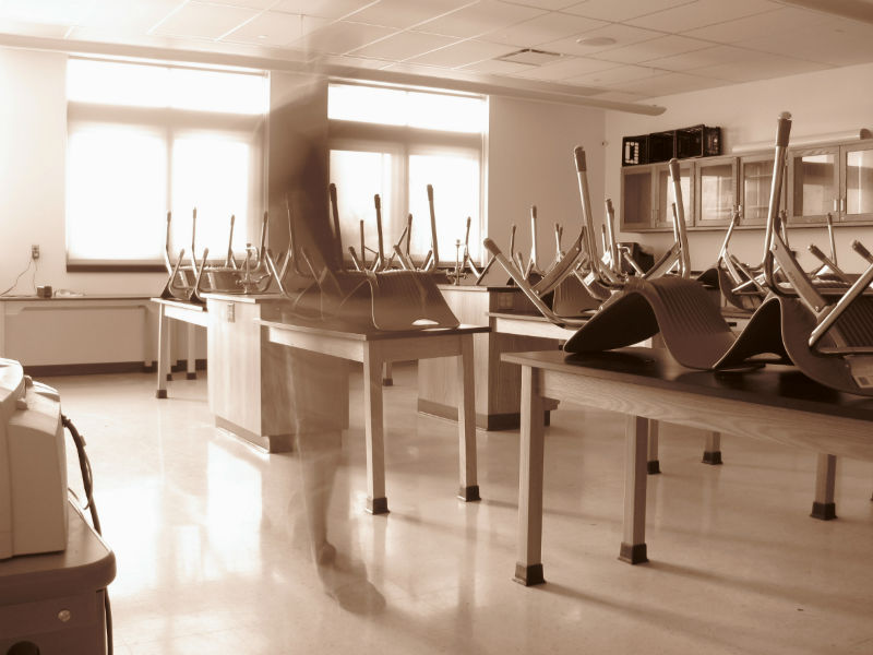 Ghost in the classroom