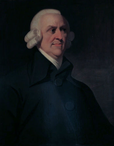 Portrait of Adam Smith (artist unknown), circa 1800