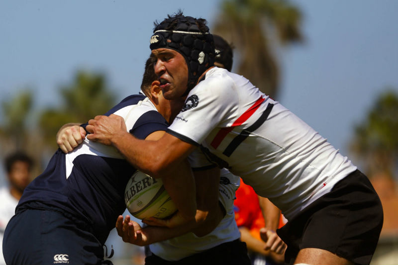 All Navy and Marine Corps Rugby Team play the Old Aztecs