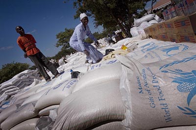 Zimbabwe food aid