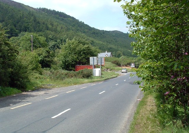 The UK-Ireland border at County Bridge