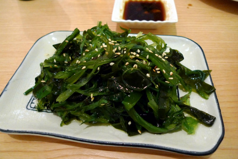 Pickled spicy seaweed