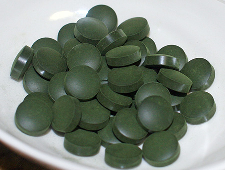 spirulina tablets