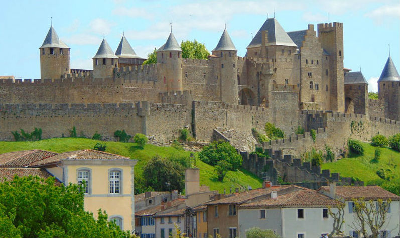 Carcassonne Castle, France 