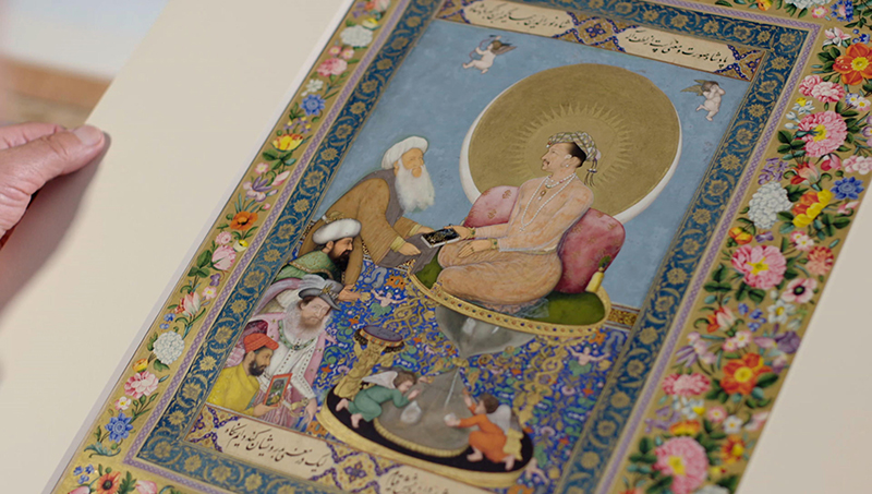 Mughal miniature 