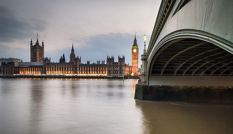 Parliament from the Thames