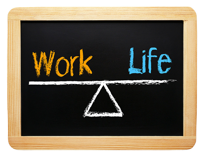 work life balance illustration
