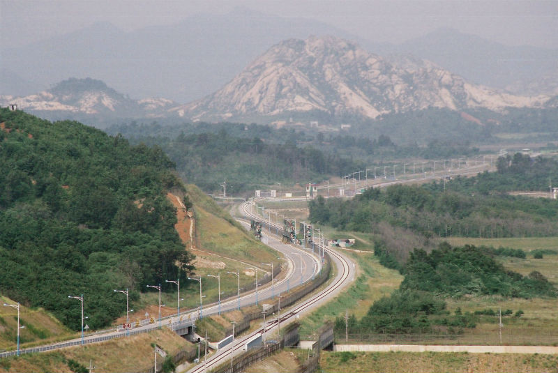 Donghae-bukbu line on Korean DMZ