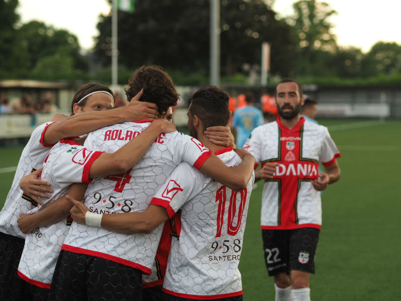 Padania team celebration