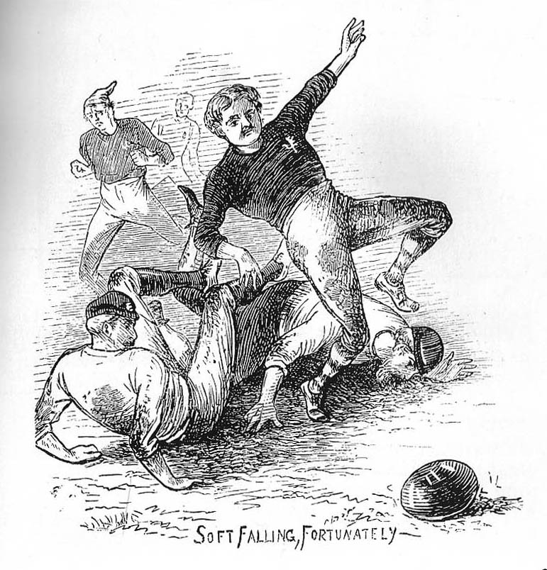  The first association football international, Scotland v. England, played at Hamilton Crescent