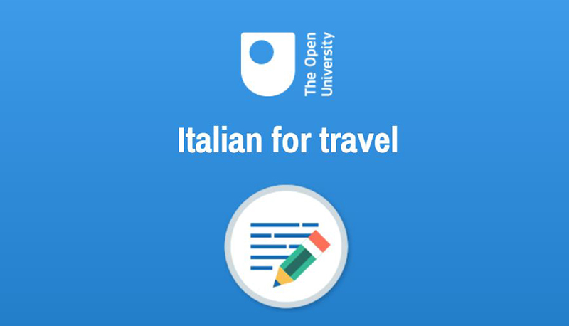 Italian for travel. Click this image to load. 