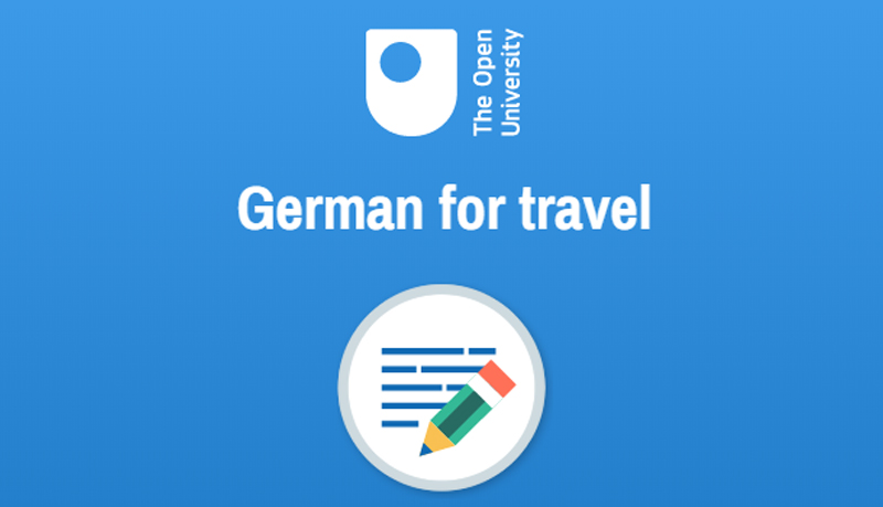 German for travel. Click to enter. 