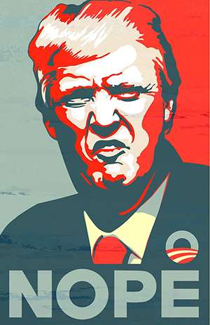 Trump poster