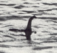 Photo of the Loch Ness monster (Fake imagery)