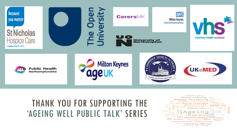ageing well public talks partners