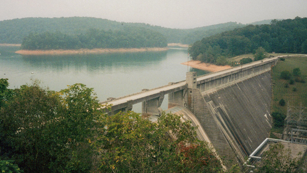 Norris Dam in 1933