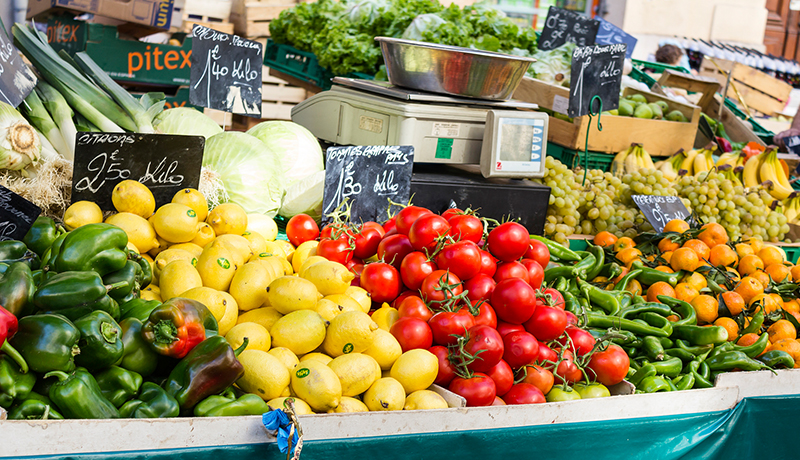 Fruit and vegetables