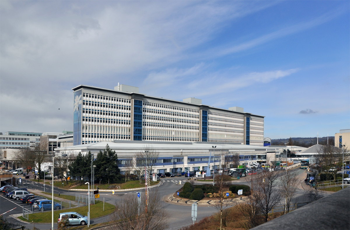 The University Hospital of Wales in Cardiff.