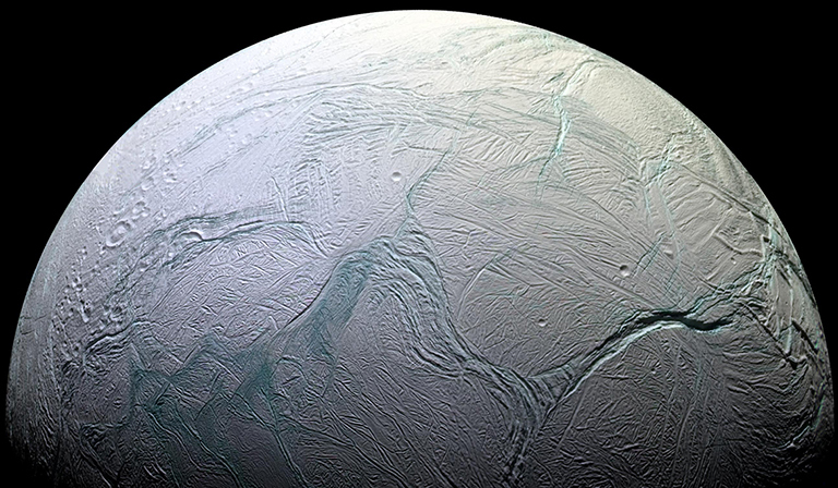 Enceladus close up