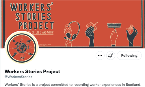 Workers stories project logo