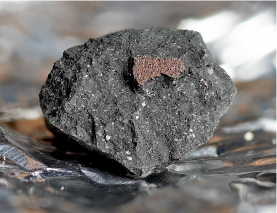 Winchcombe meteorite sample - close up