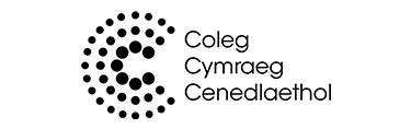 Coleg Cymraeg Cenedlaethol logo