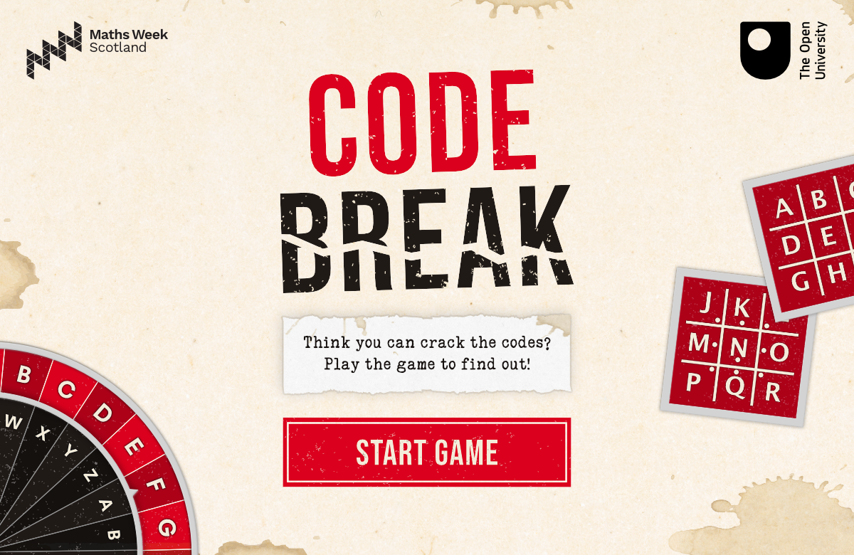 Front image capture for the game 'CODE BREAK'